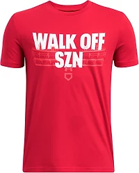 Under Armour Boys' Baseball Walkoff Season Short Sleeve Tee