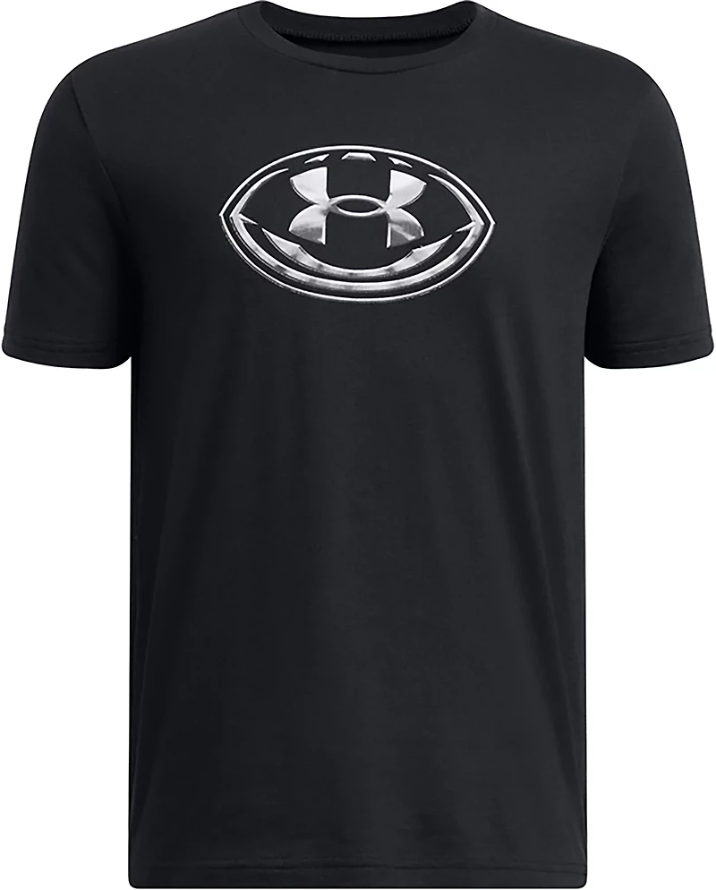 Under Armour Boys' Football Icon Short Sleeve Tee