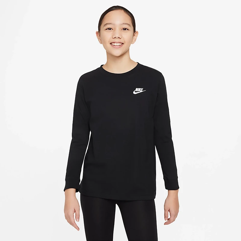 Nike Boys' Futura Long Sleeve T-shirt