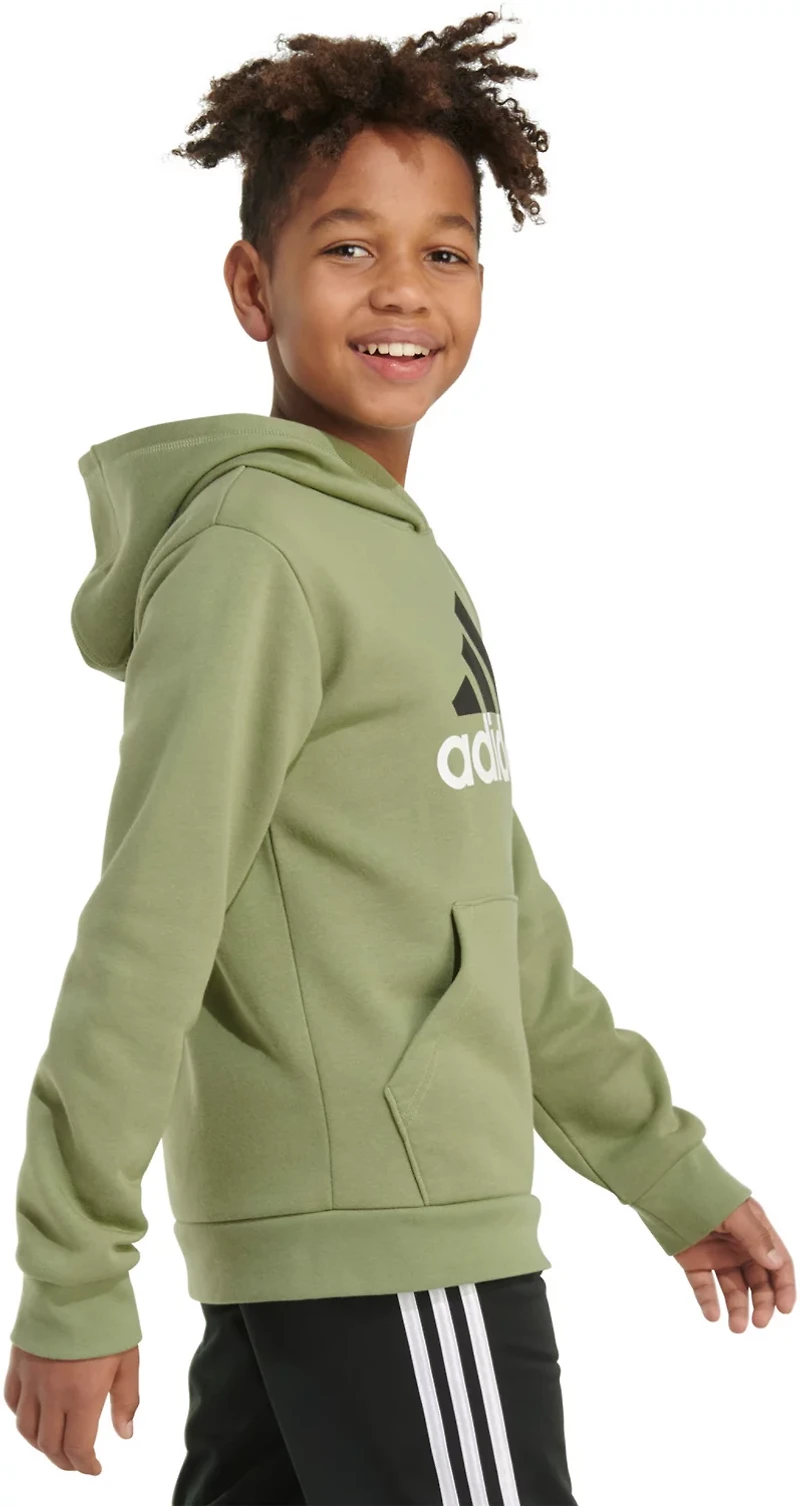 adidas Boys' Essential Cotton Fleece Hoodie