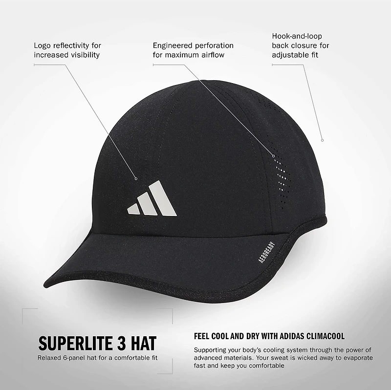 adidas Women's Superlite 3 Hat