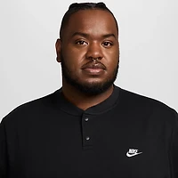 Nike Men's Club Long Sleeve Henley Shirt