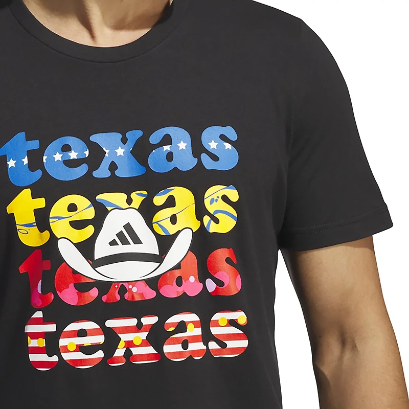 adidas Men's Texas Short Sleeve T-shirt