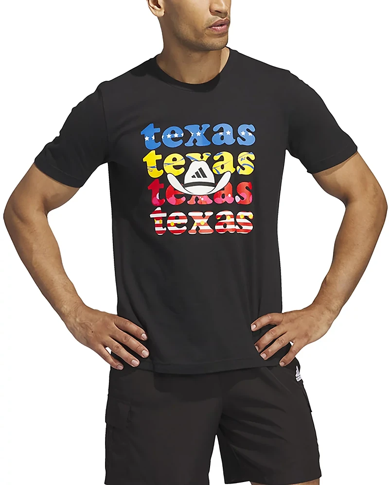 adidas Men's Texas Short Sleeve T-shirt