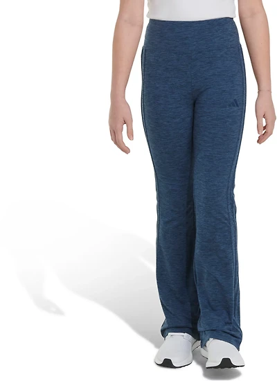 adidas Girls' Melange Flare Leg Pants