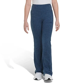 adidas Girls' Melange Flare Leg Pants