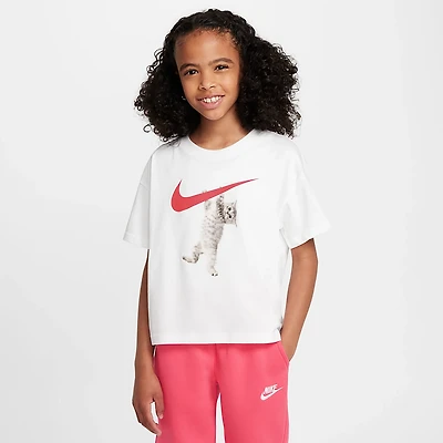 Nike Girls' Hang In There Boxy T-shirt