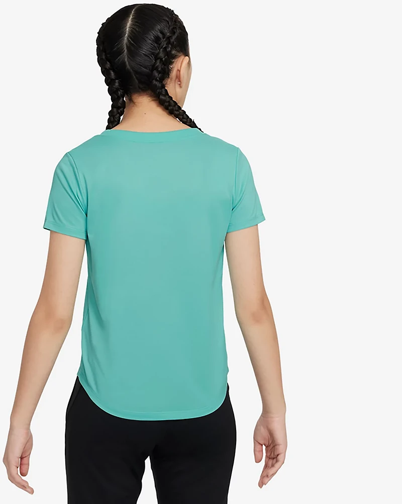 Nike Girls' Dri-FIT RLDG Pro Scoop Neck T-shirt