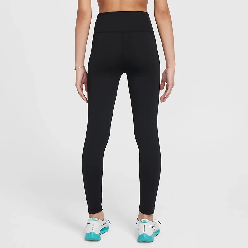 Nike Girls' Dri-FIT One High-Waisted Leggings