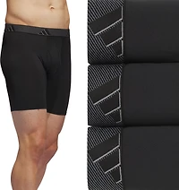 adidas Men's Microfiber Boxer Briefs 3-Pack