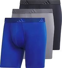 adidas Men's Microfiber Boxer Briefs 3-Pack