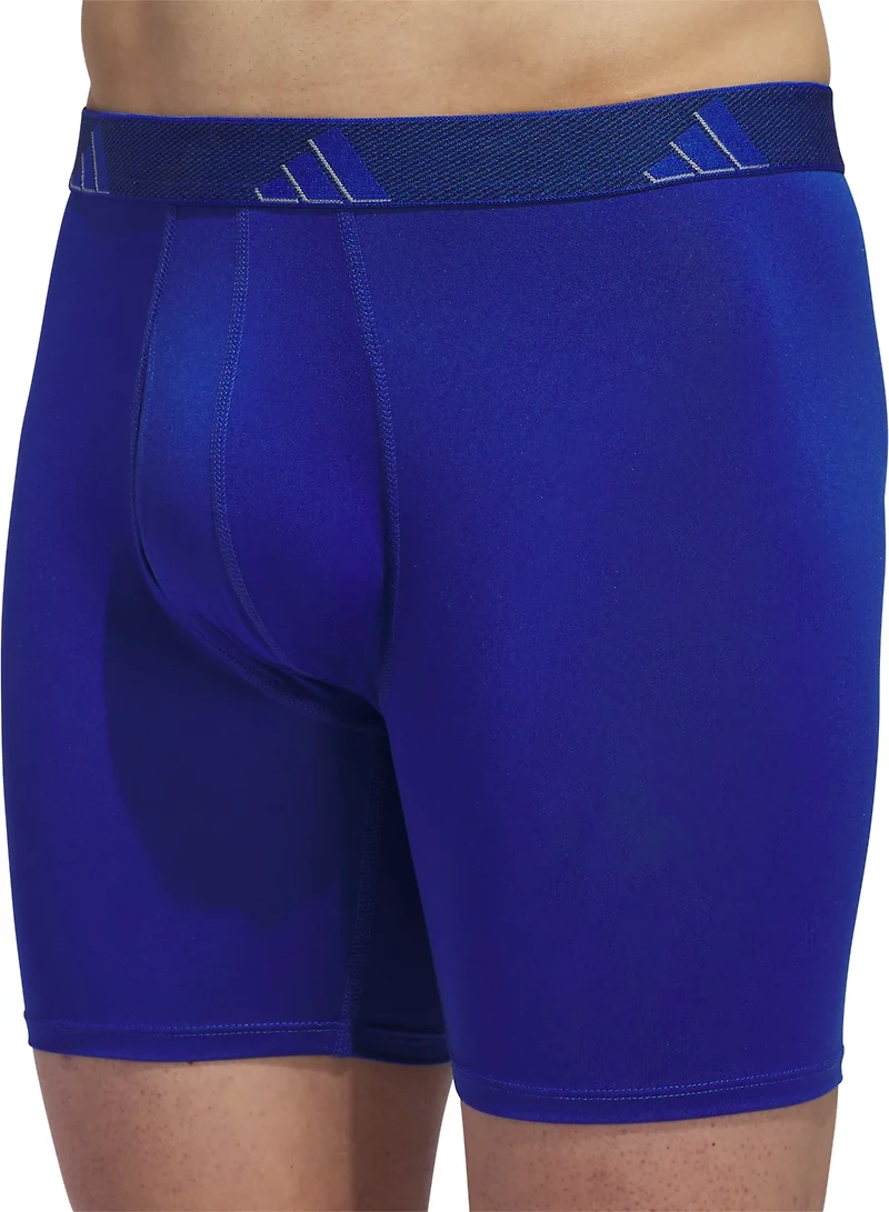 adidas Men's Microfiber Boxer Briefs 3-Pack