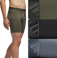 adidas Men's Microfiber Boxer Briefs 3-Pack