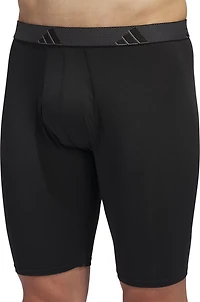 adidas Men's Microfiber Long Boxer Briefs 3-Pack