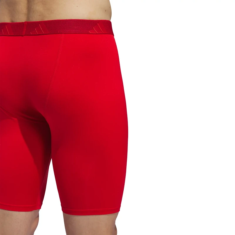 adidas Men's Microfiber Long Boxer Briefs 3-Pack