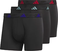 adidas Men's Microfiber Trunks 3-Pack