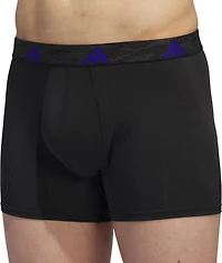 adidas Men's Microfiber Trunks 3-Pack