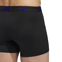 adidas Men's Microfiber Trunks 3-Pack