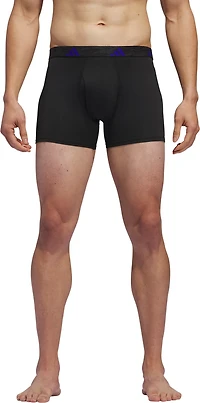 adidas Men's Microfiber Trunks 3-Pack