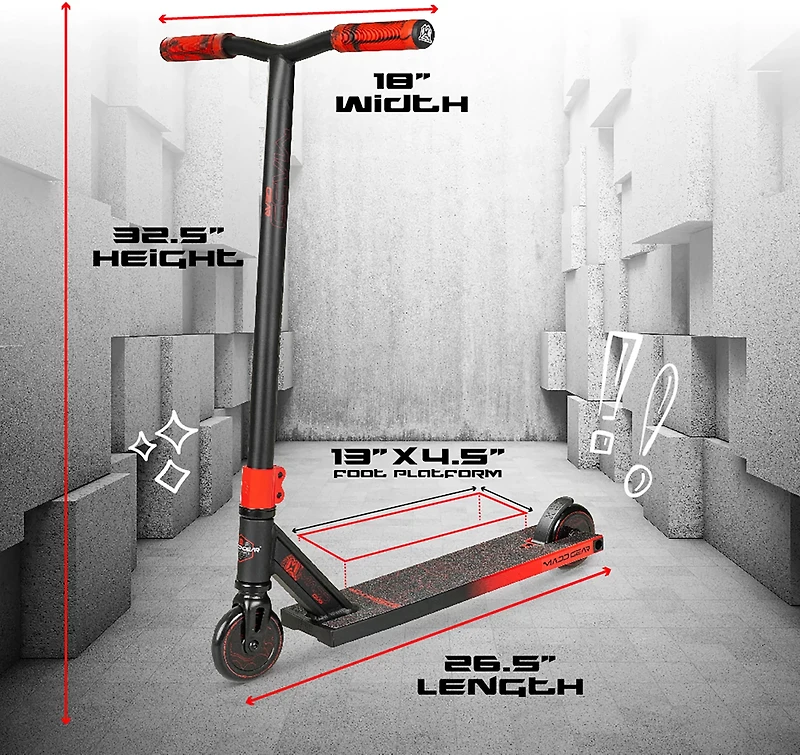 Madd Gear MG3 Psyop Kick Pro Scooter