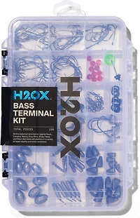 H20X 150 Piece Bass Terminal Tackle Kit