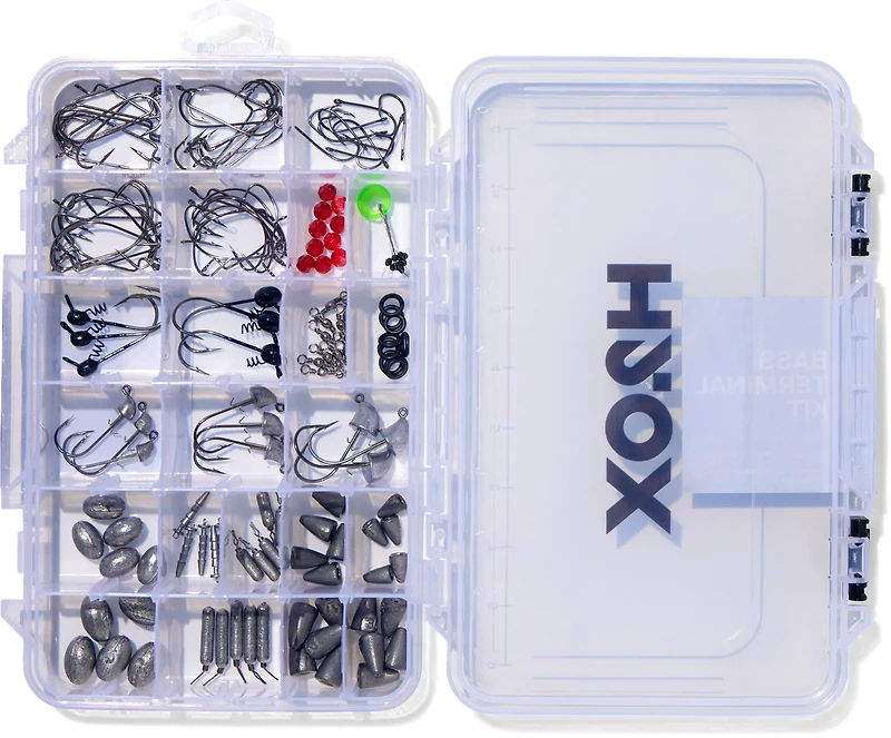 H20X 150 Piece Bass Terminal Tackle Kit
