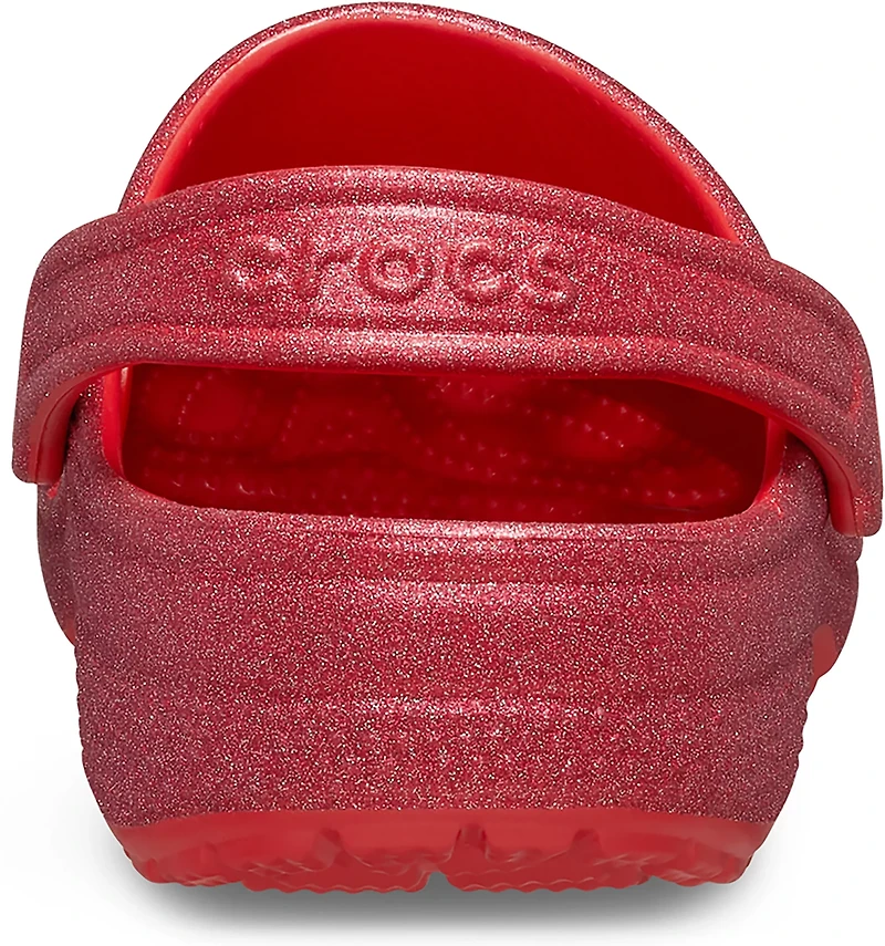 Crocs Women's Classic Glitter Clog Shoes