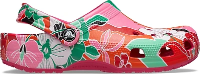 Crocs Adults' Classic Woodcut Floral Clogs