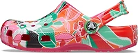 Crocs Kids' Classic Woodcut Floral Clogs