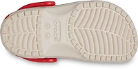 Crocs Toddler Girls' Classic Heart Print TD Clogs