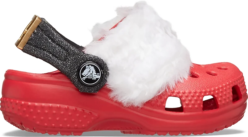 Crocs Infants' Littles Santa Lined Clogs