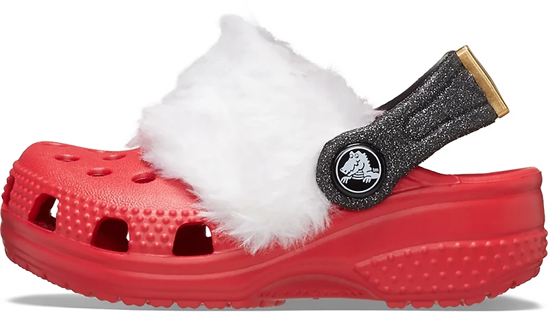 Crocs Infants' Littles Santa Lined Clogs