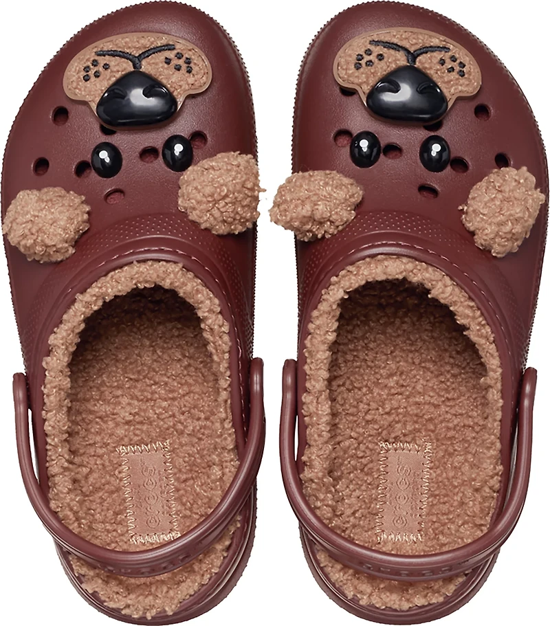 Crocs Toddler Classic Fun Lab Bear Lined Clog