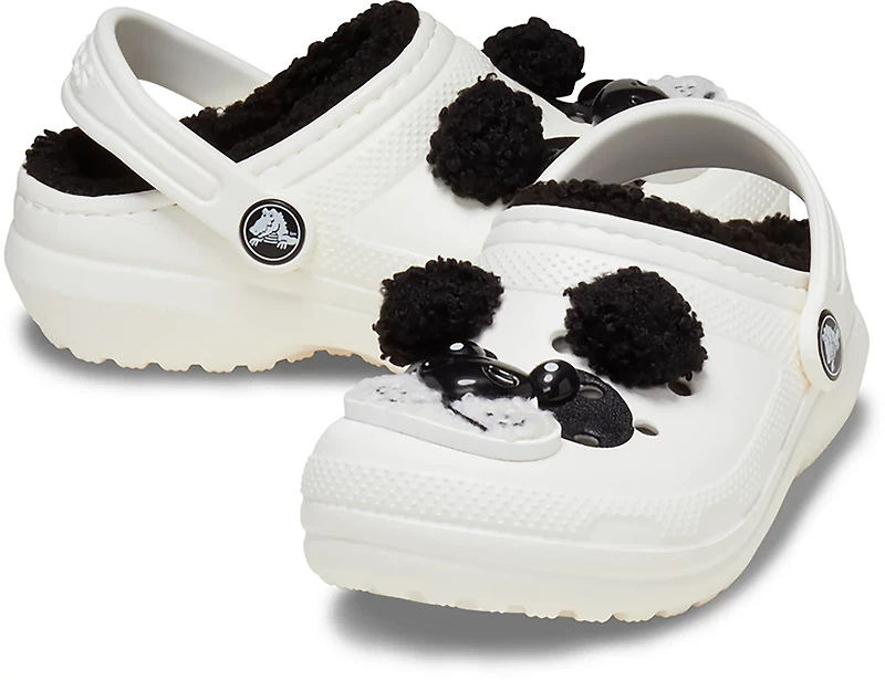 Crocs Toddler Classic Fun Lab Panda Lined Clog