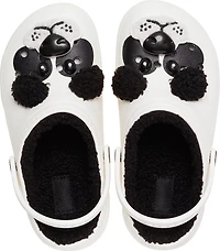 Crocs Toddler Classic Fun Lab Panda Lined Clog