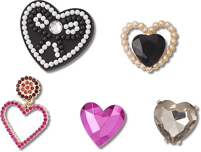 Crocs Jibbitz All of The Hearts Charms 5-Pack