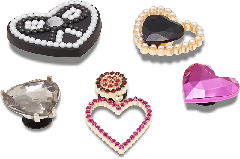 Crocs Jibbitz All of The Hearts Charms 5-Pack