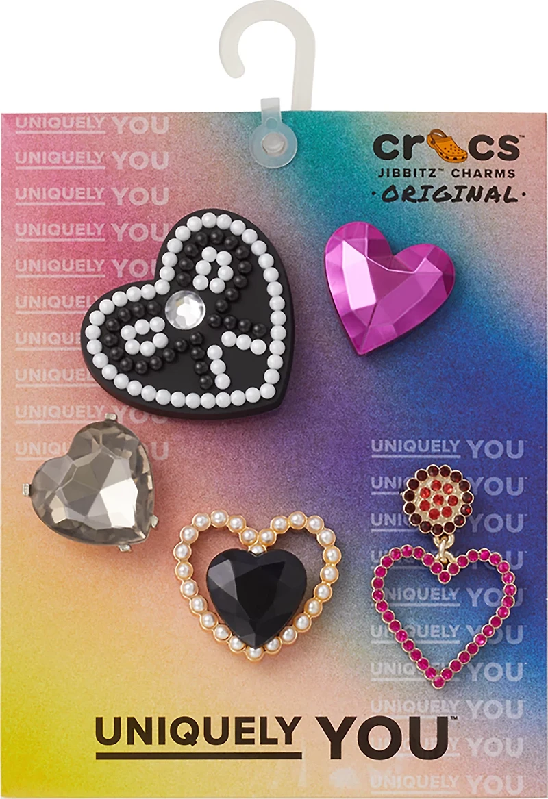 Crocs Jibbitz All of The Hearts Charms 5-Pack