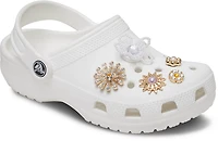 Crocs Jibbitz Elevated Flower Gem Charms 5-Pack