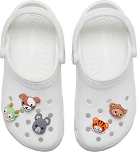 Crocs Jibbitz 3-D Animal Mix Face Charms 5-Pack