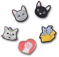 Crocs Jibbitz Cats Charms 5-Pack