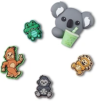 Crocs Jibbitz Cute Baby Safari Animals Charms 5-Pack