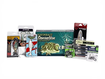 Mystery Tackle Box Swimbait Sensation Bass Fishing Kit