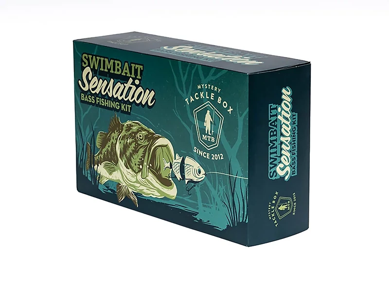 Mystery Tackle Box Swimbait Sensation Bass Fishing Kit