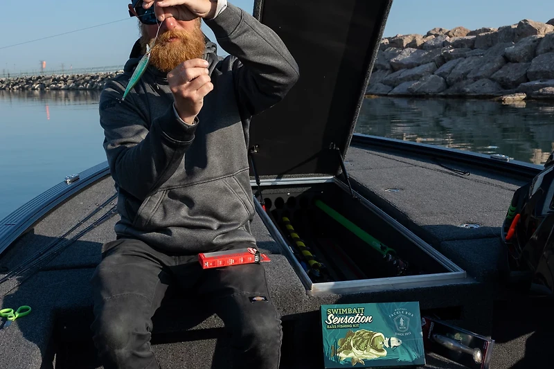 Mystery Tackle Box Swimbait Sensation Bass Fishing Kit
