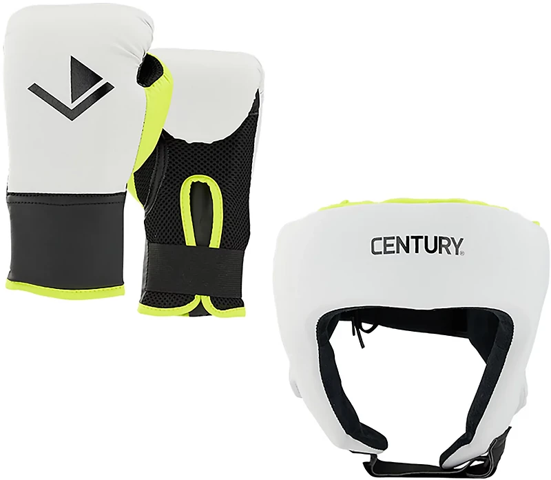 Century Kids' Headgear Boxing Glove Combo