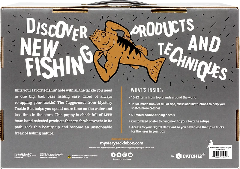 Mystery Tackle Box Bass Juggernaut Kit