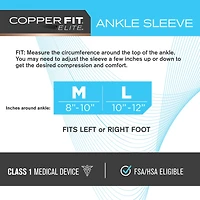 Copper Fit Elite Ankle Support Sleeve