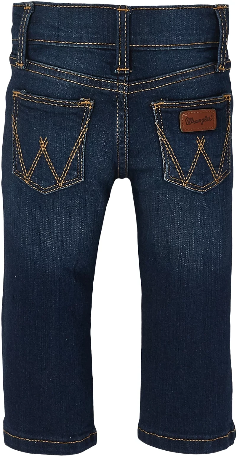 Wrangler Toddler Boys' Adjustable Waist Western Jeans