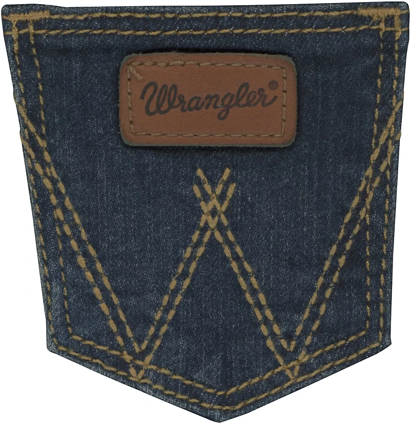 Wrangler Toddler Boys' Adjustable Waist Western Jeans
